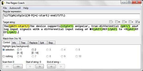 The Regex Coach