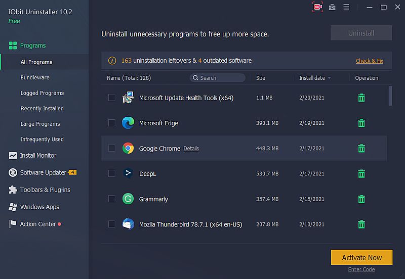 IObit Uninstaller