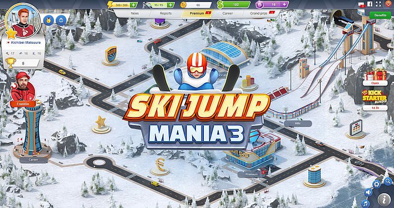 Ski Jump Mania